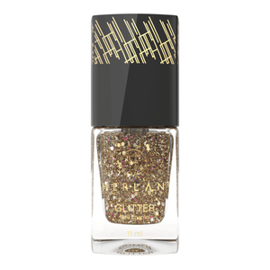 Herlan Glitter Nail Enamel Glistening Gold